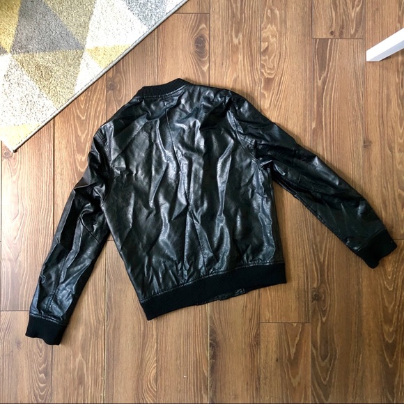 Urban Outfitters Faux Leather Pleather Moto Jacket - Picture 4 of 4